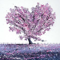 Cherry Blossom Under The Tree